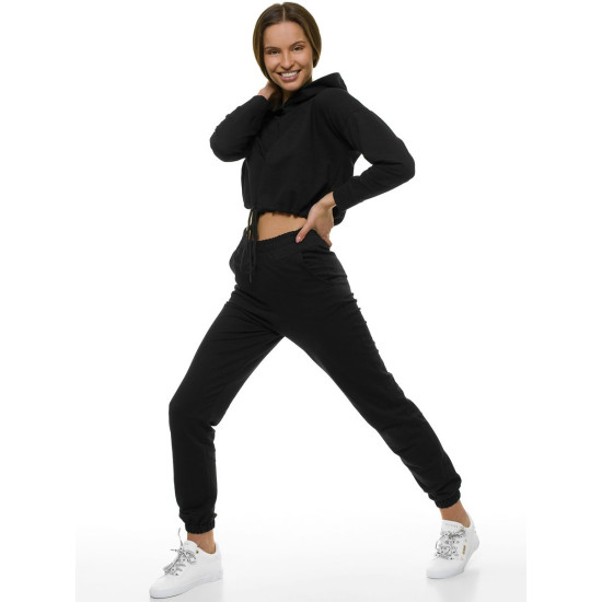 Black women's sports set Evelin O/12108 - For women Black women's sports set Evelin O/12108