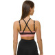 Black/pink sports bra dian JS/WX1092 - For women Black/pink sports bra dian JS/WX1092
