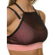 Black/pink sports bra dian JS/WX1092 - For women Black/pink sports bra dian JS/WX1092