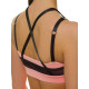 Black/pink sports bra dian JS/WX1092 - For women Black/pink sports bra dian JS/WX1092