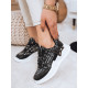 Sale Women's black casual shoes Tega ZY0121 - Action Sale Women's black casual shoes Tega ZY0121