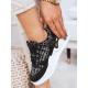 Sale Women's black casual shoes Tega ZY0121 - Action Sale Women's black casual shoes Tega ZY0121