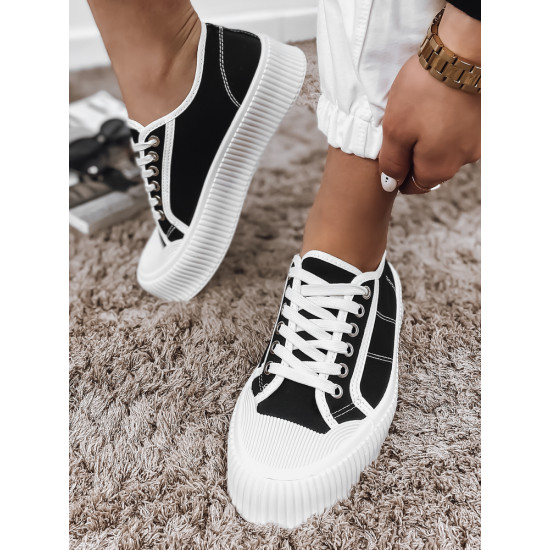 Women's black leisure shoes Opin ZY0147 - Action Women's black leisure shoes Opin ZY0147