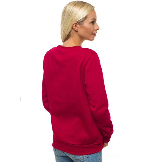 Bordo sieviešu džemperis Latviete JS/W01 - Džemperi Bordo sieviešu džemperis Latviete JS/W01