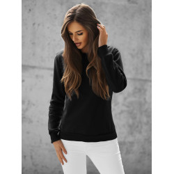 Sieviešu melns džemperis Kober Sieviešu melns džemperis Kober