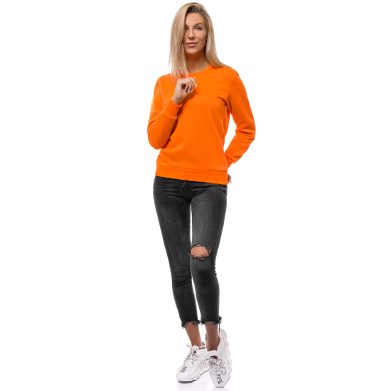 Sieviešu oranžs džemperis Kober JS/W01 - Džemperi Sieviešu oranžs džemperis Kober JS/W01