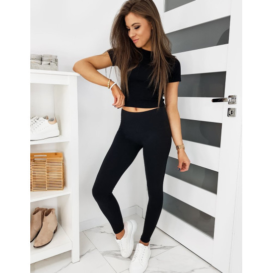 Sieviešu melni legingi Sandra UY0386 - Rīcība Sieviešu melni legingi Sandra UY0386