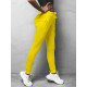 Women's yellow casual pants Flor JS/CK01 - Jeans and Trousers Women's yellow casual pants Flor JS/CK01