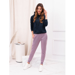 Lavandas sieviešu ikdienas bikses Lilit