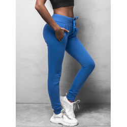 Sieviešu gaiši zilas ikdienas bikses Flor Sieviešu gaiši zilas ikdienas bikses Flor