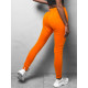Sieviešu oranžās ikdienas bikses Flor JS/CK01 - Rīcība Sieviešu oranžās ikdienas bikses Flor JS/CK01