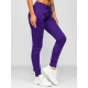 Moteriškos violetinės laisvalaikio kelnės Flor JS/CK01