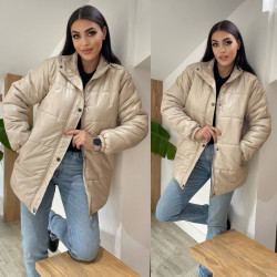 Stilīga brūna sieviešu jaka Gebor Stilīga brūna sieviešu jaka Gebor