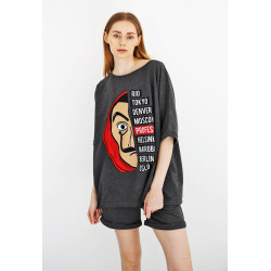 Tumši pelēks dāmu komplekts Vendetta Tumši pelēks dāmu komplekts Vendetta