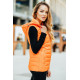 Oranža veste ar kapuci Dzil JS/M23039 - Sievietēm Oranža veste ar kapuci Dzil JS/M23039