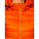 Oranža veste ar kapuci Dzil JS/M23039 - Sievietēm Oranža veste ar kapuci Dzil JS/M23039