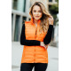 Oranža veste ar kapuci Dzil JS/M23039 - Sievietēm Oranža veste ar kapuci Dzil JS/M23039