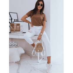 Sieviešu brūns T-krekls Mayla Sieviešu brūns T-krekls Mayla