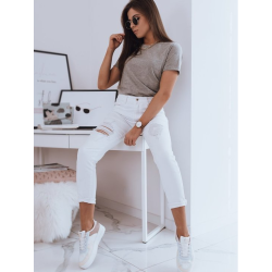 Sieviešu pelēks T-krekls Mayla Sieviešu pelēks T-krekls Mayla