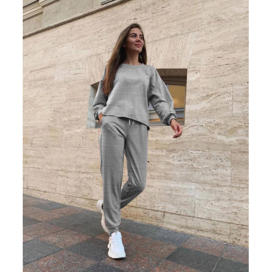 Pelēks sieviešu komplekts Sumela PK3371 - Sievietēm Pelēks sieviešu komplekts Sumela PK3371 Premium