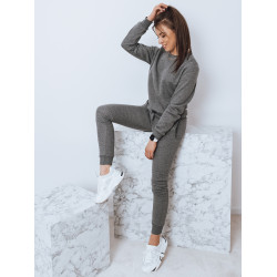 Tumši pelēks sieviešu komplekts Etel