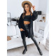 Black cardigan Meduza MY1587 - For women Black cardigan Meduza MY1587
