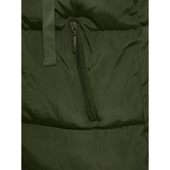 Sieviešu garā veste zaļā krāsā Potom O/81266 - Sievietēm Sieviešu garā veste zaļā krāsā Potom O/81266