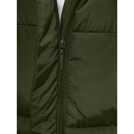 Sieviešu garā veste zaļā krāsā Potom O/81266 - Sievietēm Sieviešu garā veste zaļā krāsā Potom O/81266