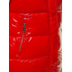 Sarkana veste ar kapuci Talik O/SW025/4 - Sievietēm Sarkana veste ar kapuci Talik O/SW025/4