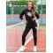 Sieviešu melns sporta komplekts Vytis