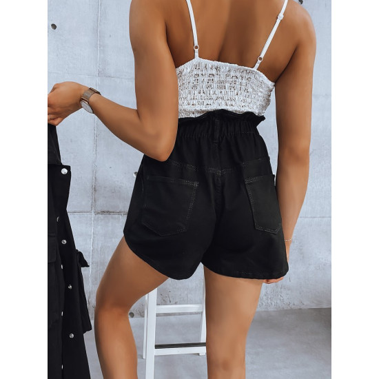 Moteriški juod šortai Orel SY0227 - Moterims Moteriški juod šortai Orel SY0227