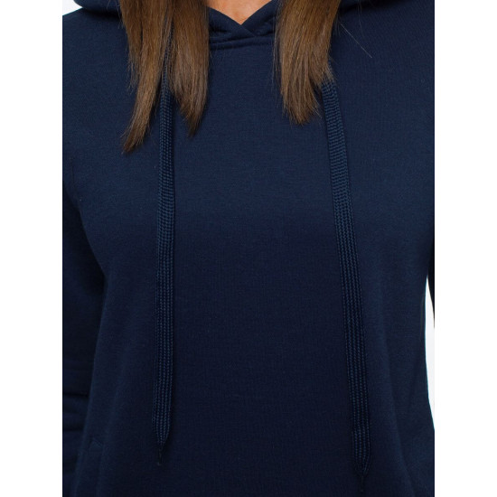 Sieviešu tumši zila kleita ar kapuci Margaret JS/YS10005/25