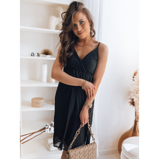 Black dress Oris EY2333 - Dresses and tunics Black dress Oris EY2333
