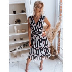 Rozā - melna sieviešu kleita Ulala