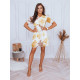 Women's dress with yellow flowers Rauza