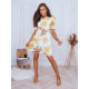 Women's dress with yellow flowers Rauza EY1798 - For women Women's dress with yellow flowers Rauza EY1798
