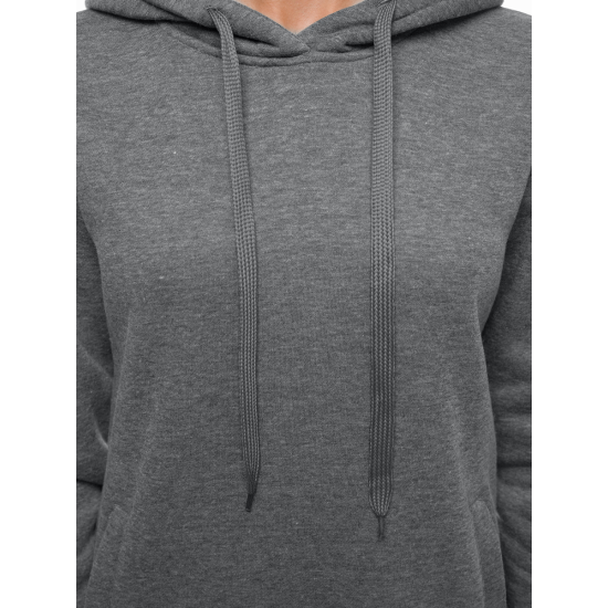 Women's dark gray hooded dress Margaret JS/YS10005/5 - For women Women's dark gray hooded dress Margaret JS/YS10005/5