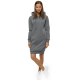 Women's dark gray hooded dress Margaret JS/YS10005/5 - For women Women's dark gray hooded dress Margaret JS/YS10005/5