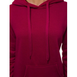 Sieviešu bordo kleita ar kapuci Megan Sieviešu bordo kleita ar kapuci Megan