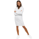 Women's white hooded dress Margaret JS/YS10005/1 - For women Women's white hooded dress Margaret JS/YS10005/1