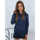 Women's dark blue hooded dress Megan JS/YS10003/25 - For women Women's dark blue hooded dress Megan JS/YS10003/25