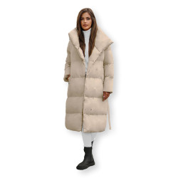 Sieviešu brūns mētelis Korper