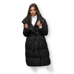 Sieviešu melns mētelis Korper