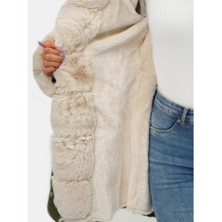 Zielona kurtka damska Moly