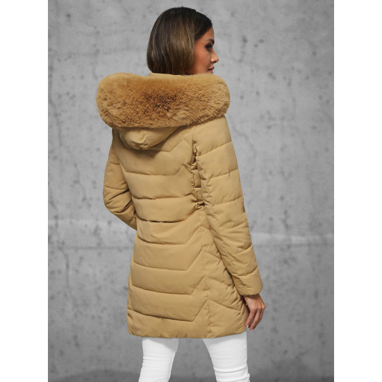 Bēšs sieviešu ziemas jaka Tamira JS/16M9121/62 - Rīcība Bēšs sieviešu ziemas jaka Tamira JS/16M9121/62