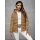 Brown jacket Krimor JS/16M9103/84 - For women Brown jacket Krimor JS/16M9103/84