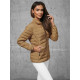 Brown jacket Krimor JS/16M9103/84 - For women Brown jacket Krimor JS/16M9103/84