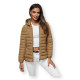 Brown jacket Krimor JS/16M9103/84 - For women Brown jacket Krimor JS/16M9103/84