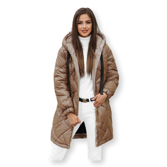 Brūna ziemas jaka Luter JS/5M3189/84Z - Rīcība Brūna ziemas jaka Luter JS/5M3189/84Z