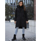 Garā melnā ziemas jaka Steper